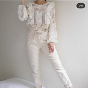 Sezane 100% Cotton Blouse